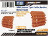 Heavy Hobby PT35003 WWII German Tiger I Initial Version Mirror Tracks Fit for Dragon 6262, 6600. RFM 5075, 5078 1/35